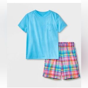 Boys' 2pc Short Sleeve Top & Short Pajama Set - Cat & Jack™